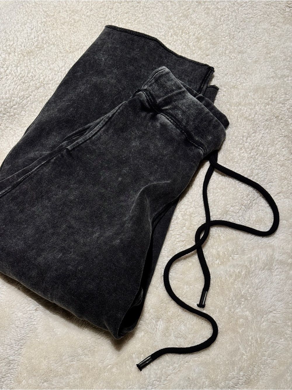 R13 Washed Black Drawstring sweatpants - Picture 4 of 12